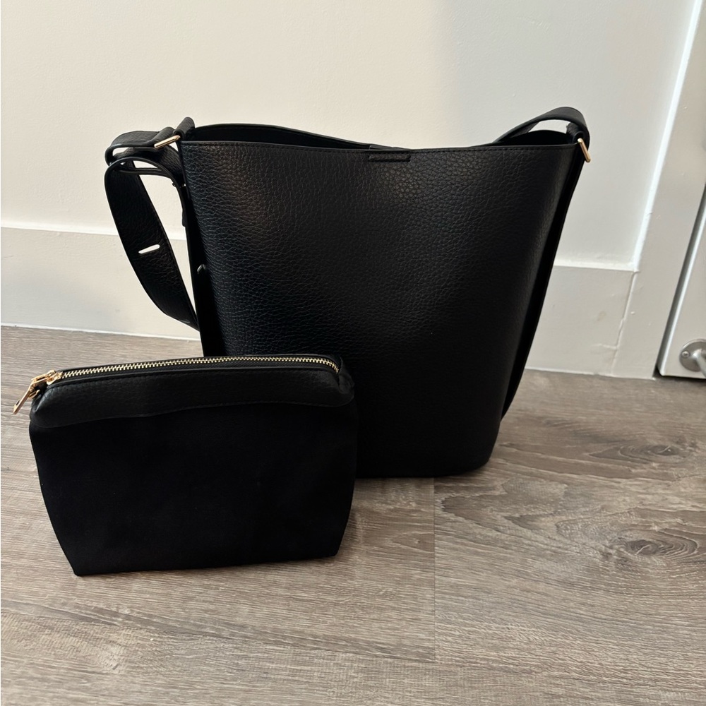 Rachel Zoe Black Shoulder Bag